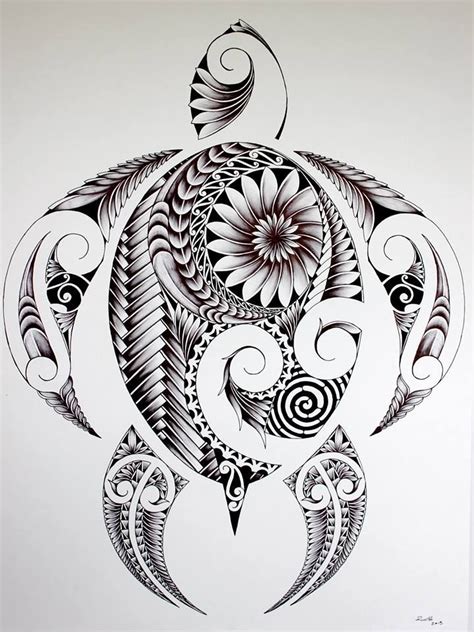 Traditional Hawaiian Tattoo Art