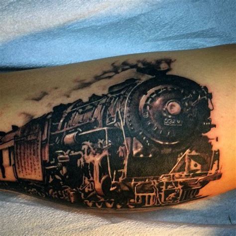 Train Tattoo Designs