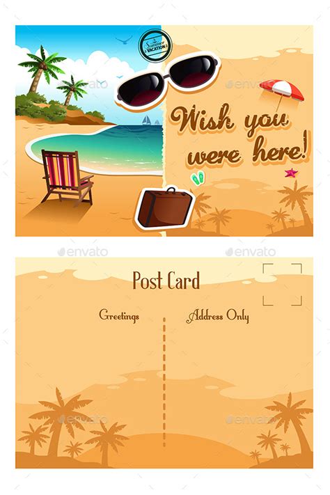 Travel Postcard Designs