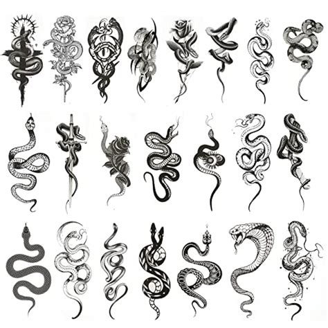 Trends in Snake Temporary Tattoo Designs