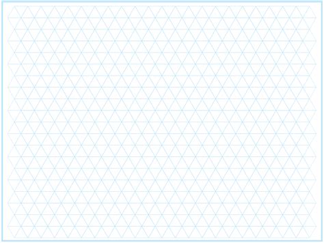 Triangular grid graph paper