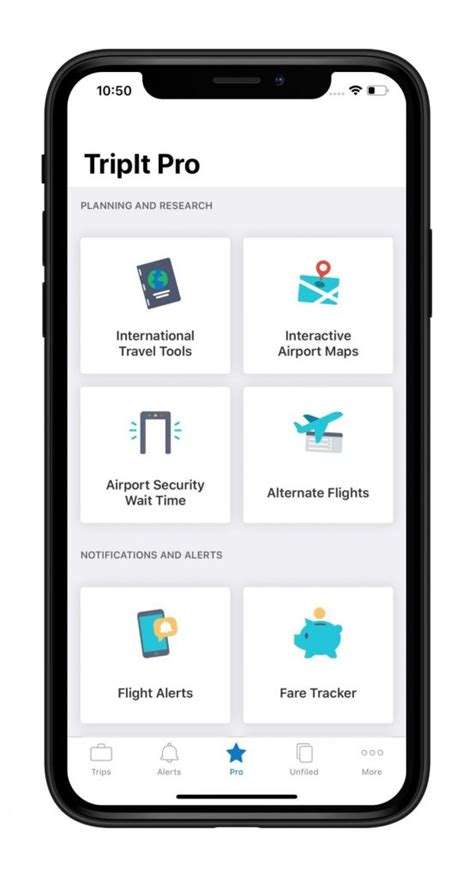 TripIt App Features