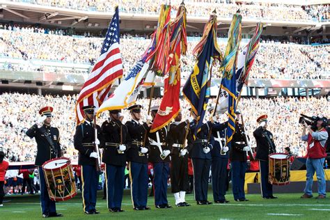 Troops During Ceremonies