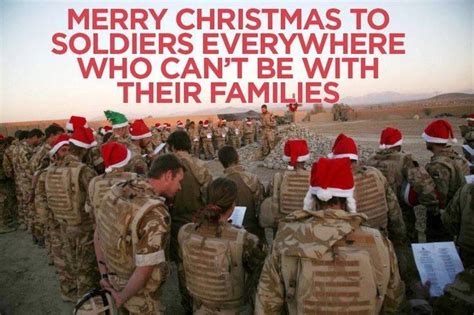 Troops During Holidays