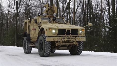 Truck driver operating in a combat zone