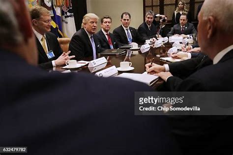 Trump in a meeting