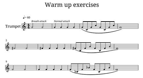 Trumpet songs for fitness