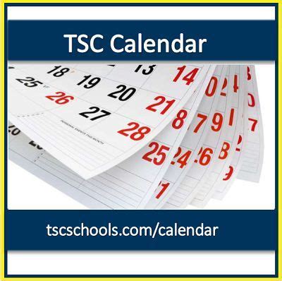 TSC Calendar Keywords