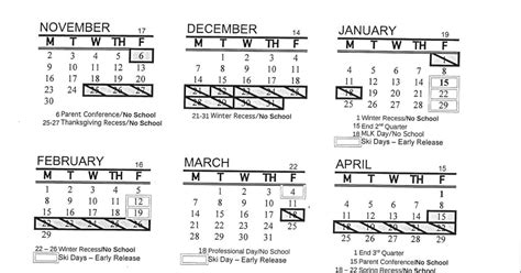 Ttsd School Calendar Image 9