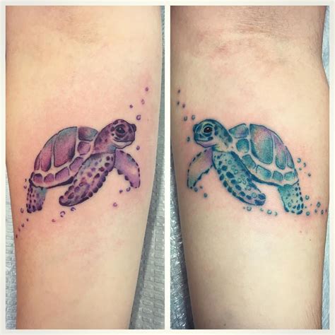 Turtle Tattoo Ideas for Couples