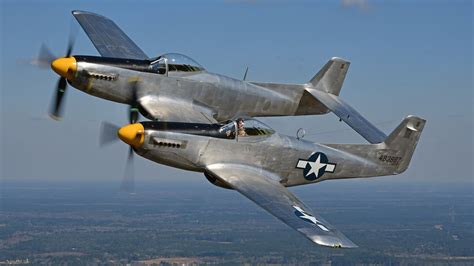 Twin Mustang Aircraft