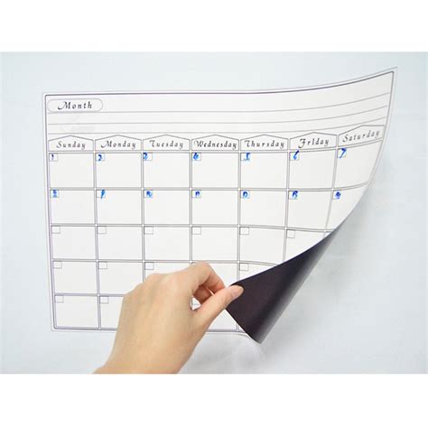 Types of Dry Erase Calendars