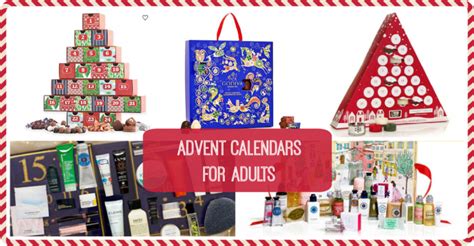 Different types of adult advent calendars