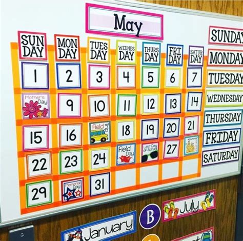 Types of Classroom Calendars