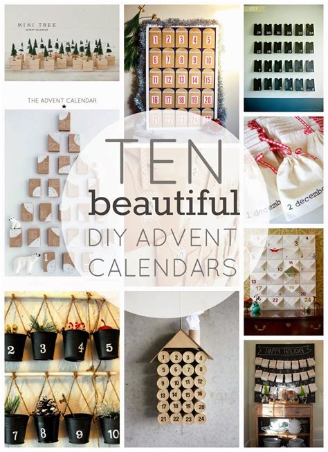 Types of DIY Advent Calendars