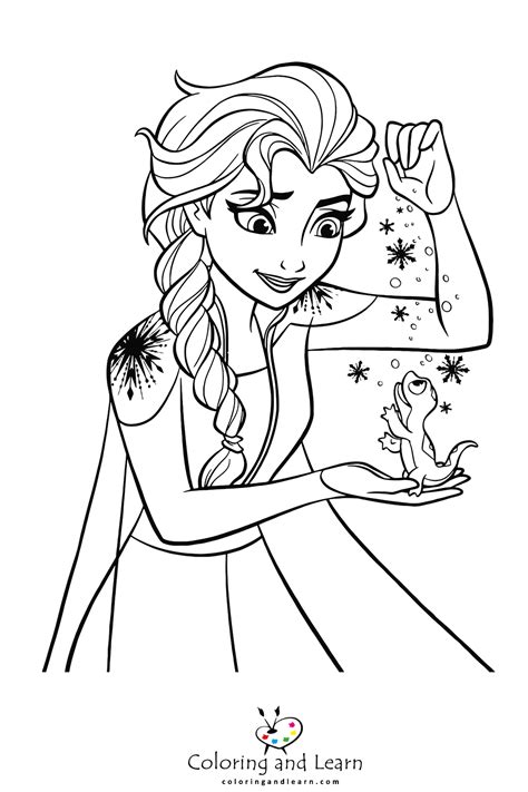 Variety of Elsa Coloring Pages for Different Ages and Skill Levels