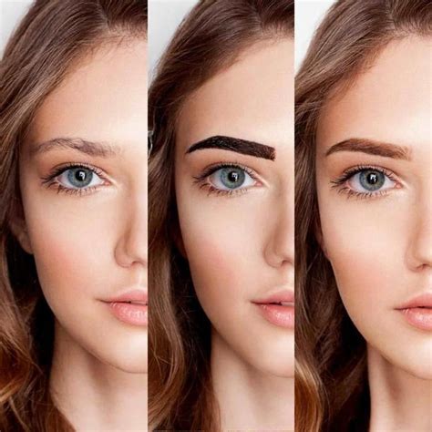 Types of eyebrow tattoos