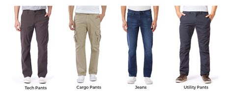 Types of Old Navy Men's Pants