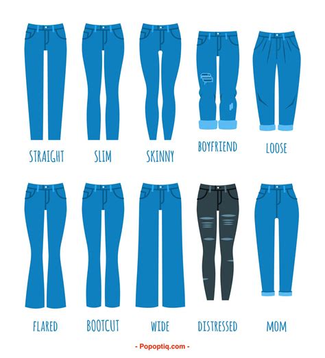 Types of Navy Blue Jeans