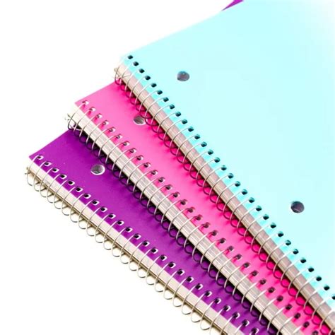 Types of notebook paper