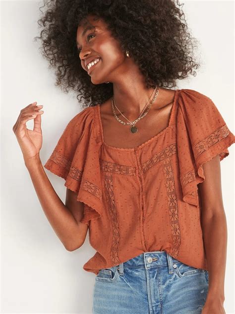 Types of Old Navy Blouses