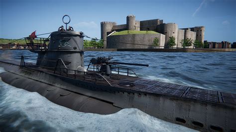 A German U-boat during World War I