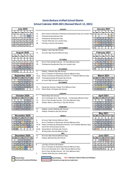 UC Merced Academic Calendar Image 2