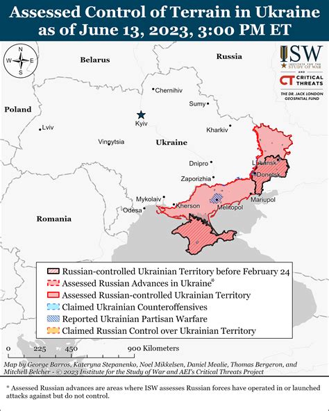 Conflict Map of Ukraine