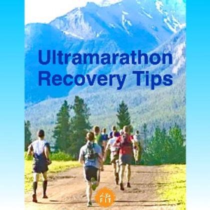 Ultramarathon recovery