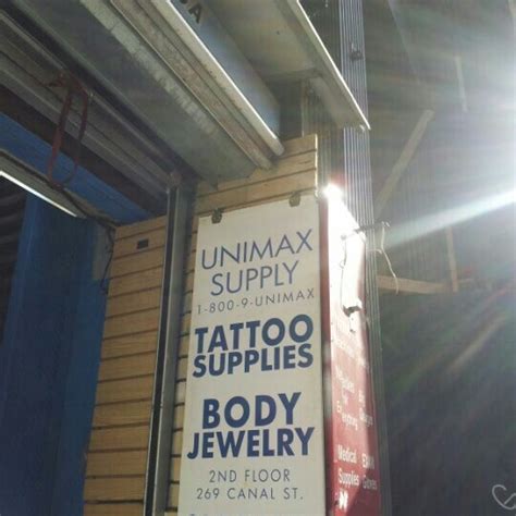 Unimax Tattoo Supply Social Media Presence