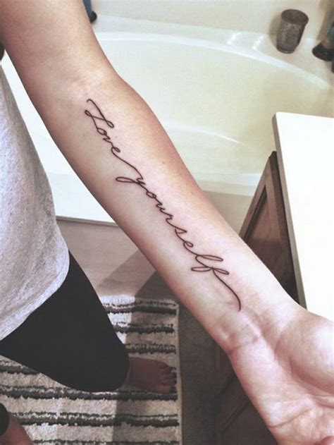 Unique Cursive Tattoos