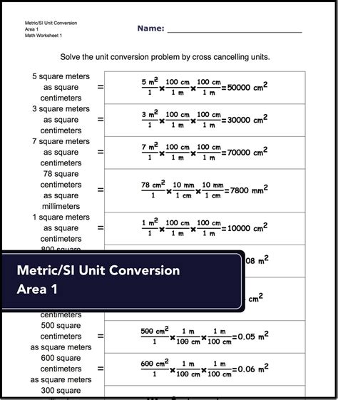 Unit Conversion Problems