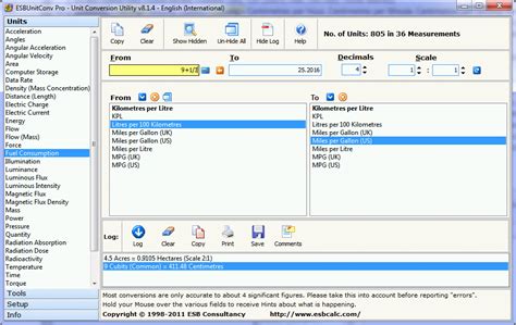 Unit Conversion Software Image