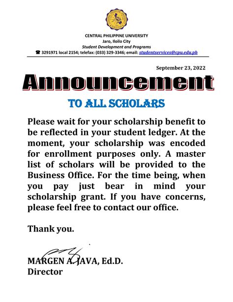 Marshall University University Announcements