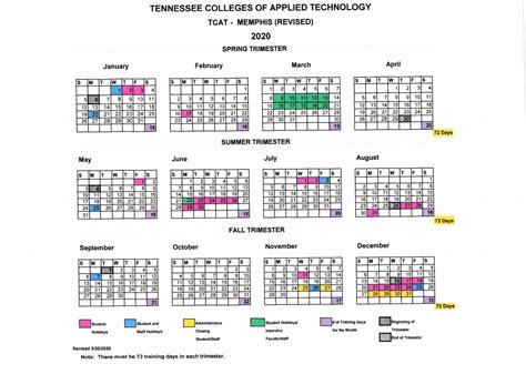 University of Memphis Calendar