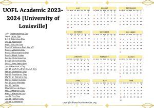 UofL Calendar Features