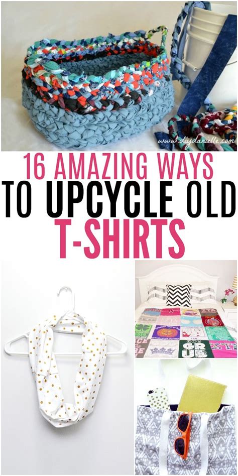 Upcycling Old Navy Tee Shirts into Unique Accessories