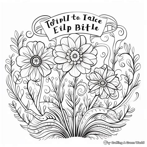 Uplifting Coloring Pages