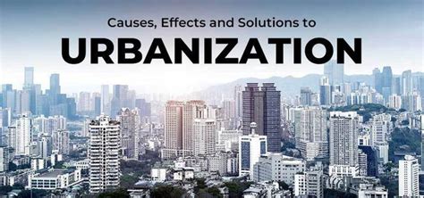 Urbanization and city development