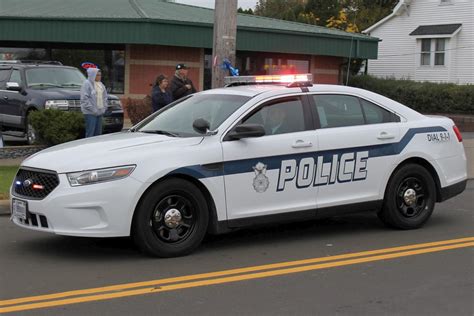 US Air Force Civilian Police Patrol Car