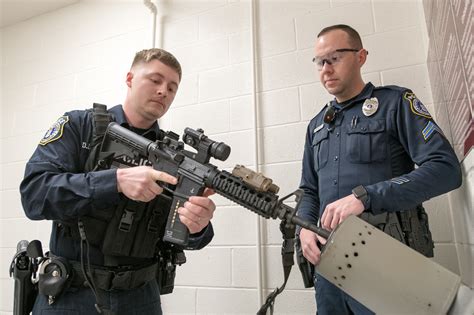 US Air Force Civilian Police Training Exercise