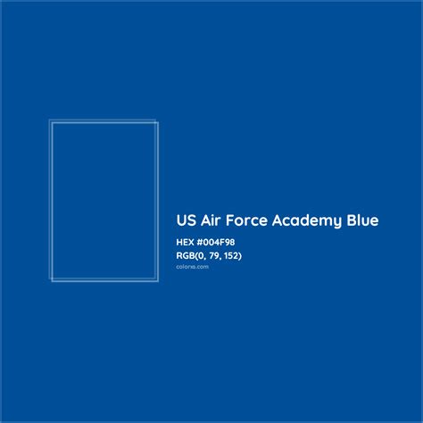 US Air Force Colors