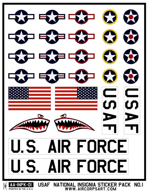 US Air Force Decals