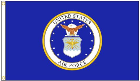 US Air Force Flag Golden Yellow