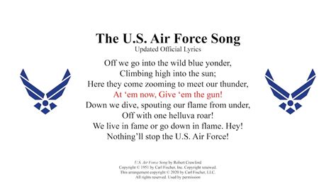 US Air Force Songs