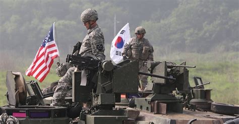 US and ROK Troops