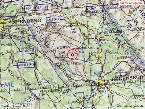 US Army Base Hohenfels Germany Map