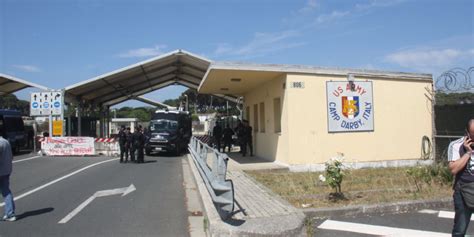 US Army base in Camp Darby, Italy