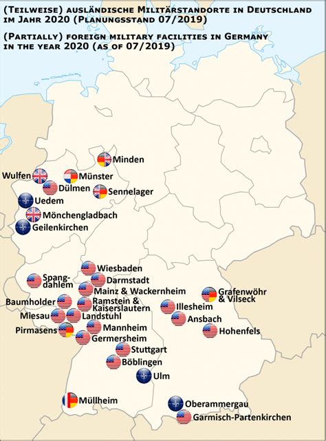 US Army Bases in Germany Locations Map 3