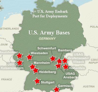 US Army Bases in Germany